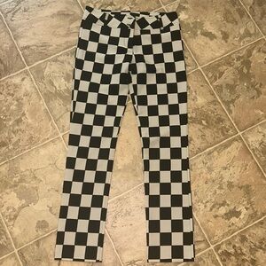 Checkered Race Day Pants 🏁